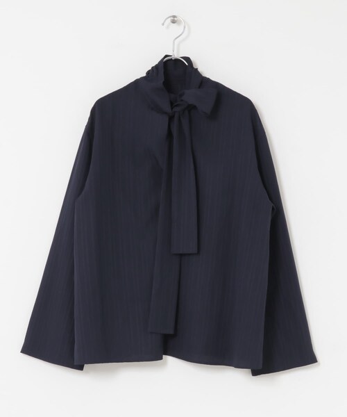 URBAN RESEARCH ROSSO（アーバンリサーチロッソ）の「ボウタイブラウス（シャツ/ブラウス・レディース・WHITE/NAVY・Free）」の14枚目の写真