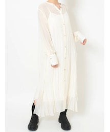 Ungrid | 2wayワッシャーロングワンピース(ワンピース)