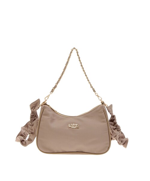 TONAL（トーナル）の「【OUTDOOR別注】チェーンデザインミニショルダーバッグ（ショルダーバッグ・レディース・ブラック/ブラウン/ベージュ・F）」の5枚目の写真