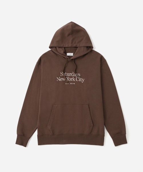 Saturdays NYC(サタデーズ ニューヨークシティ )の「Ditch Miller Standard Hoodie(パーカー・レディース・ブラック/ダークブラウン/ターコイズ・L/M/S/XL/XS/XXL)」の16枚目の写真