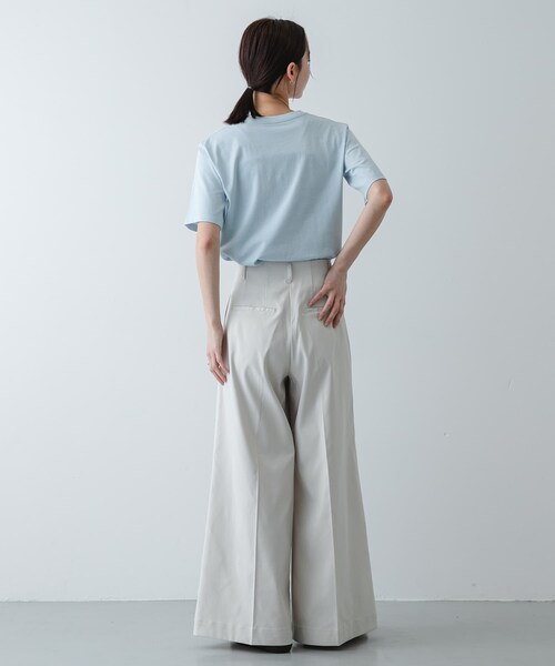 SENSE OF PLACE by URBAN RESEARCH(センスオブプレイスバイアーバンリサーチ)の「『XS/Lサイズ/WEB限定』バギーチノパンツ(チノパンツ・レディース・IVORY/BEIGE/NAVY・XS/S/M/L)」の15枚目の写真