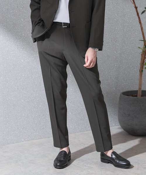 URBAN RESEARCH DOORS(アーバンリサーチドアーズ)の「『洗濯可/防シワ』LIFE STYLE TAILOR カルゼストレッチコンフォータブルパンツ(スラックス・メンズ・GRAY/NAVY/KHAKI・S/M/L/XL)」の2枚目の写真
