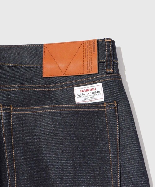 ADAM ET ROPE'(アダムエロペ)の「【DAIRIKU/ダイリク】Wide Rigid Denim Pants(デニムパンツ・メンズ・ネイビー・L/M/S)」の8枚目の写真