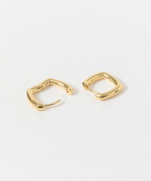 URBAN RESEARCH（アーバンリサーチ）の「TOM WOOD　FRAME HOOPS SMALL GOLD（ピアス（両耳用）・レディース・GOLD・-）」の4枚目の写真