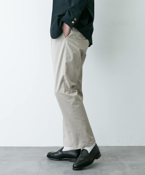 URBAN RESEARCH DOORS（アーバンリサーチドアーズ）の「LIFE STYLE TAILOR　ストレッチコットンパンツ（スラックス・メンズ・CHARCOAL/GREIGE・44/46/48/50）」の19枚目の写真