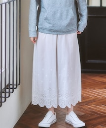 nissen | 裾レース刺しゅう付インナーペチパンツ【重ね着用】(パンツ)