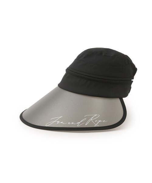 ROPE'(ロペ)の「【UV】2WAY セルハット(ハット・レディース・ブラック/ホワイト・F)」の8枚目の写真