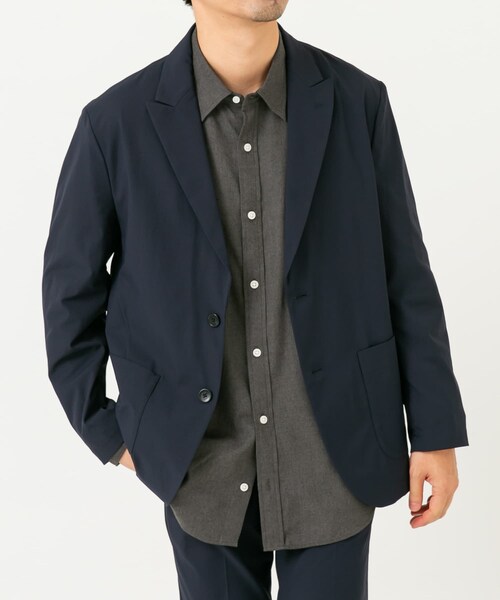 URBAN RESEARCH ROSSO（アーバンリサーチロッソ）の「『セットアップ対応』MARUI ORIMONO　3H DryFabricストレッチジャケット（テーラードジャケット・メンズ・NAVY/BLACK・M/L/XL）」の18枚目の写真