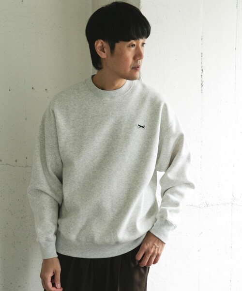 URBAN RESEARCH DOORS(アーバンリサーチドアーズ)の「『XLサイズ/WEB限定』『別注』PENNEYS×DOORS THE FOX クルーネックスウェット(スウェット・メンズ・BEIGE/ASH/CHARCOAL/RED・M/L/XL)」の7枚目の写真