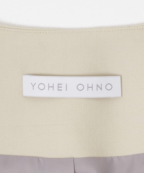 URBAN RESEARCH（アーバンリサーチ）の「YOHEI OHNO　Wormhole Jacket（ノーカラージャケット・レディース・beige・36）」の9枚目の写真