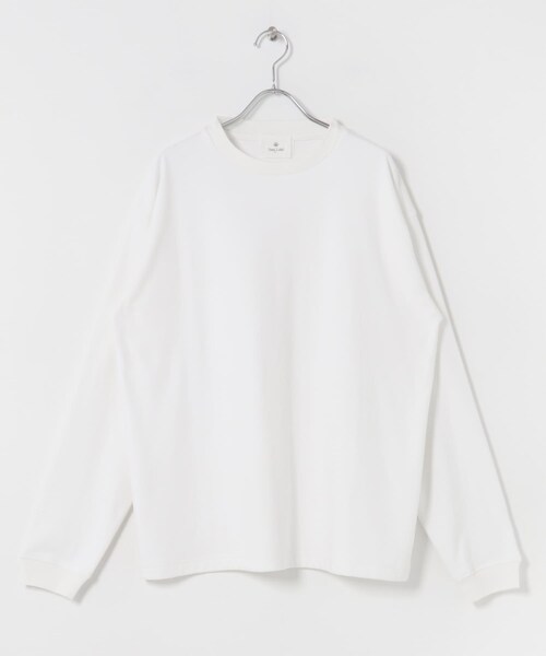 URBAN RESEARCH Sonny Label（アーバンリサーチサニーレーベル）の「ふわもちストレッチロングスリーブTEE（Tシャツ/カットソー・メンズ・オフ/チャコール/ボーダー・M/L/XL）」の9枚目の写真