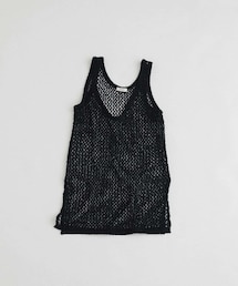 LAATO | tulle mesh knit tank(ニット/セーター)