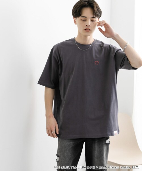 SENSE OF PLACE by URBAN RESEARCH(センスオブプレイスバイアーバンリサーチ)の「『別注』HOT STUFF×SENSE OF PLACE プリントTシャツ A(Tシャツ/カットソー・メンズ・WHITE/CHARCOAL/YELLOW・M/L)」の18枚目の写真