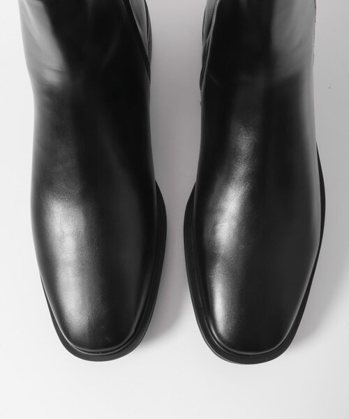 URBAN RESEARCH ROSSO（アーバンリサーチロッソ）の「KOMOREBI MUSEUM　ブーツ（ブーツ・レディース・BLACK/CREAM・24/25）」の13枚目の写真