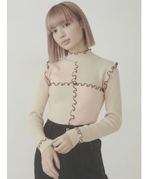 merry jenny | ハイショクメロウリブニット(ニット/セーター)