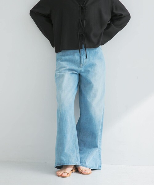 URBAN RESEARCH（アーバンリサーチ）の「『別注』Lee101×URBAN RESEARCH　BAGGYPANTS（デニムパンツ・レディース・LIGHT USED/ONE WASH/DARK USED/MEDIUMUSED・XS/S/M/L）」の8枚目の写真