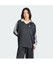 adidas | スリーストライプス サテン 長袖Tシャツ(Tシャツ/カットソー)
