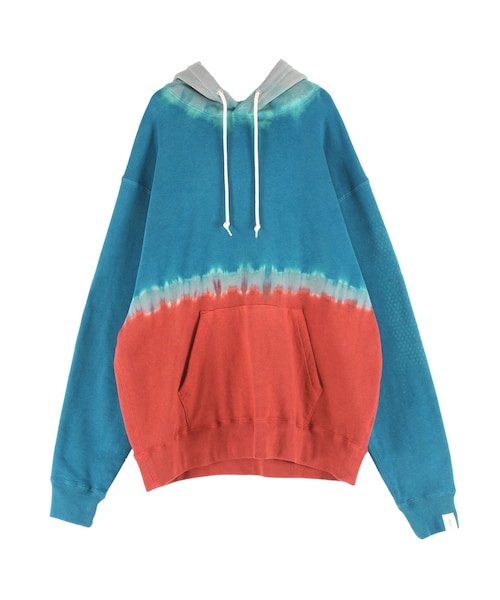 UN3D.（アンスリード）の「【COTTON RESEARCH CLUB】 ARIMATSU SHIBORI HOODIES（パーカー・レディース・ブルー/ターコイズ・38/42/44）」の19枚目の写真