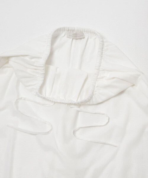 URBAN RESEARCH（アーバンリサーチ）の「AMOMENTO　SHEER LAYERED PANTS（その他パンツ・レディース・BLACK/WHITE・0/1）」の6枚目の写真