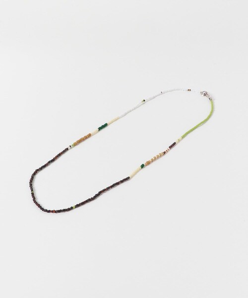 URBAN RESEARCH（アーバンリサーチ）の「FOLK/N　beads multi necklace（ネックレス・レディース・BEIGE2/WHITE/DARK GREY/LT.BEIGE/TURQUOISE1/GREEN2/TURQOISE2・-）」の11枚目の写真