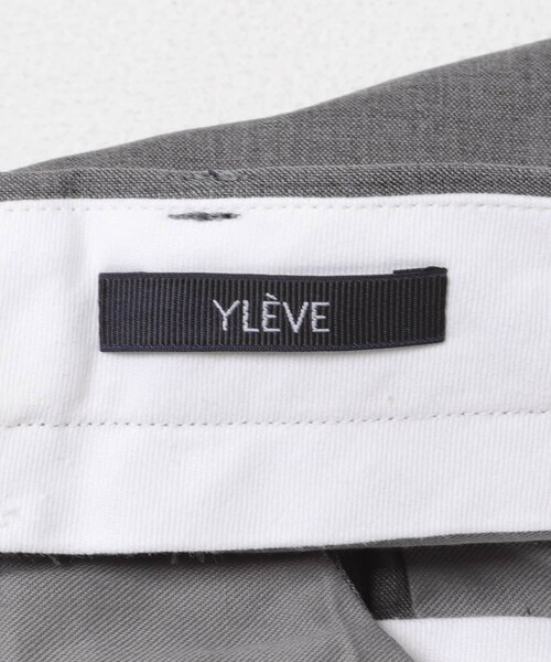 URBAN RESEARCH（アーバンリサーチ）の「YLEVE　S120S CHAMBRAY W 3TACK（その他パンツ・メンズ・020 GREY/050 MOCA・3/4）」の12枚目の写真