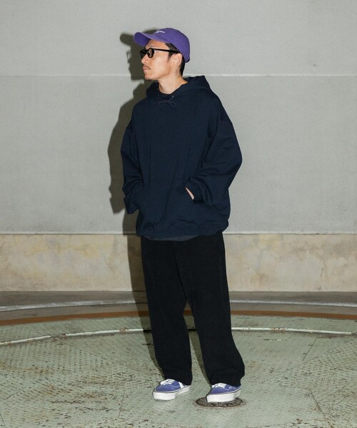 URBAN RESEARCH（アーバンリサーチ）の「Wide Dad　Dad EASY CORDUROY WIDE PANTS（その他パンツ・メンズ・D NAVY・1/2）」の20枚目の写真