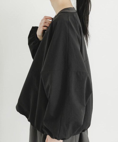 EKAL（エカル）の「DOT AIR CARDIGAN（カーディガン/ボレロ・レディース・ブラック/ブラウン/チャコール・One）」の7枚目の写真