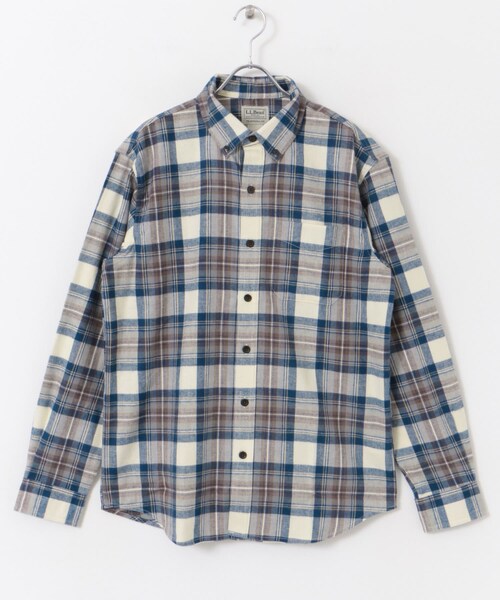 URBAN RESEARCH DOORS(アーバンリサーチドアーズ)の「L.L.Bean ScotchPlaidFlannelShirts(シャツ/ブラウス・レディース・Swan/IndigoTart・M)」の10枚目の写真