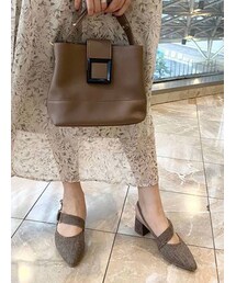 dazzlin | ポインテッドベルトパンプス(パンプス)