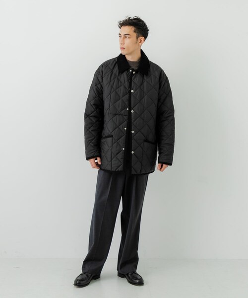 URBAN RESEARCH（アーバンリサーチ）の「Traditional Weatherwear　WAVERLY STUDS EX.UR（ブルゾン・メンズ・BLK/別注BROWN・38/40/42）」の13枚目の写真