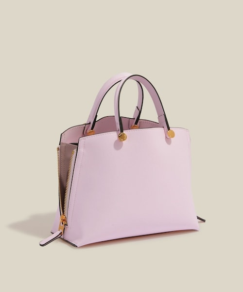 ROPE'（ロペ）の「【E'POR】Y BAG Mini【超軽量】（ハンドバッグ・レディース・ブラック/ライトグレー/キナリ/グリーン/ライトグリーン/ラベンダー/ダークグリーン/キミドリ/グレー/パープル/ピンク・F）」の10枚目の写真