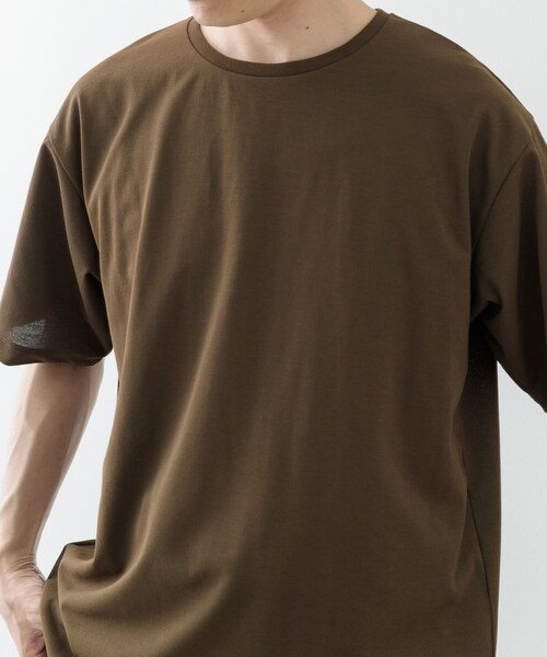 ITEMS URBANRESEARCH（アイテムズ アーバンリサーチ）の「『UVカット』汗染み防止×吸水速乾Tシャツ（Tシャツ/カットソー・メンズ・WHT/OLV/CHA・M/L）」の21枚目の写真