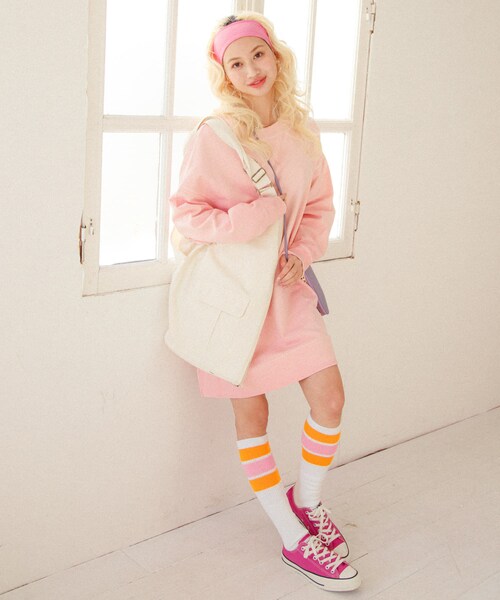 URBAN RESEARCH Sonny Label(アーバンリサーチサニーレーベル)の「Ayakawasakiコラボ2WAYベスト(ベスト・レディース・オフ(ホイップ)/ベージュ(ベイク)/ピンク・FREE)」の11枚目の写真