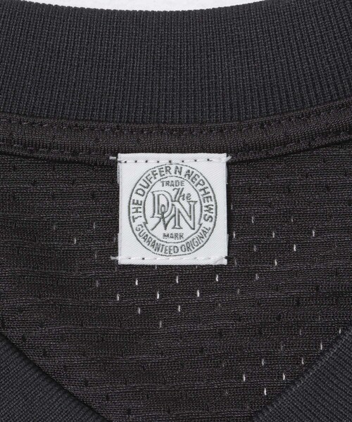 URBAN RESEARCH（アーバンリサーチ）の「The DUFFER N NEPHEWS　MESH FOOTBALL T-SHIRTS（Tシャツ/カットソー・メンズ・WHITE/BLACK・M）」の13枚目の写真