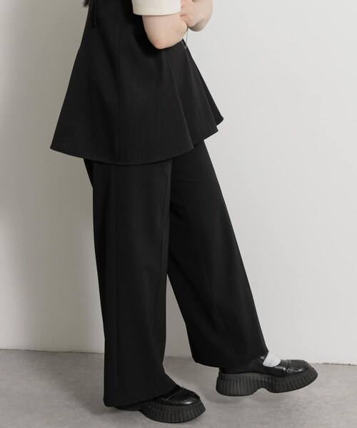 THE GOODLAND MARKET（ザグッドランドマーケット）の「&her　Voile Pants（その他パンツ・レディース・BLACK/CREAM・one）」の15枚目の写真