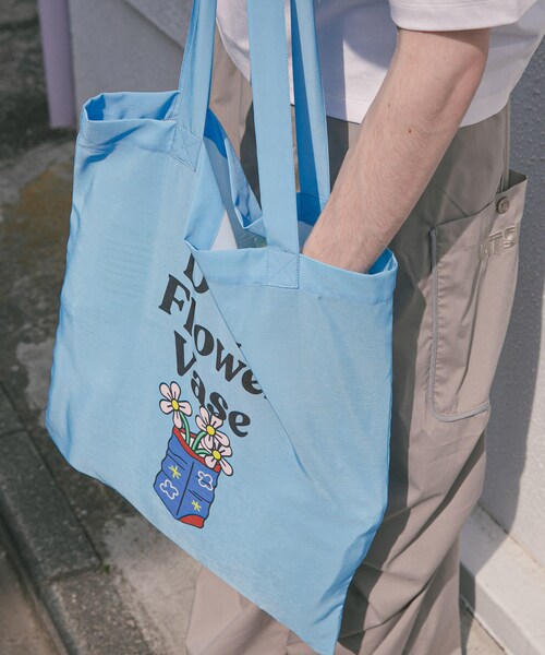 SENSE OF PLACE by URBAN RESEARCH(センスオブプレイスバイアーバンリサーチ)の「『別注』OATSIDE×SENSE OF PLACE トートバッグ(トートバッグ・メンズ・BLUE/BLACK/GRAY・one)」の15枚目の写真