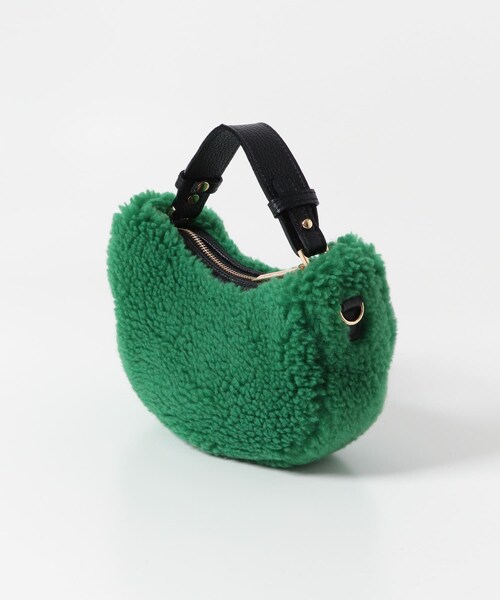 URBAN RESEARCH ROSSO（アーバンリサーチロッソ）の「VIOLAd’ORO　エコファーバッグ（ショルダーバッグ・レディース・green/brown・-）」の8枚目の写真