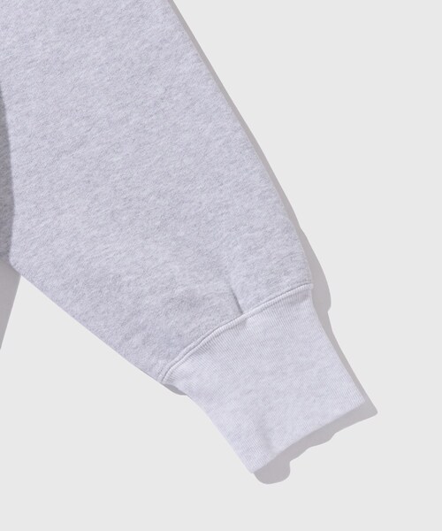ADAM ET ROPE'(アダムエロペ)の「【BATONER/バトナー】JUMBERCA URAKE CREW NECK(スウェット・メンズ・グレー・2/3)」の6枚目の写真