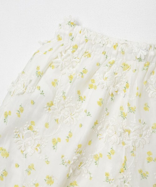URBAN RESEARCH(アーバンリサーチ)の「crinkle crinkle crinkle SHEER FLOWER EASY PANTS(その他パンツ・レディース・BLACK/IVORY・Free)」の5枚目の写真