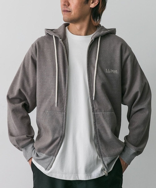 URBAN RESEARCH DOORS（アーバンリサーチドアーズ）の「L.L.Bean　PortageFullZipHoodedSweat（パーカー・メンズ・Butter/Birch/F.Green/Charcoal・M/L/XL）」の4枚目の写真