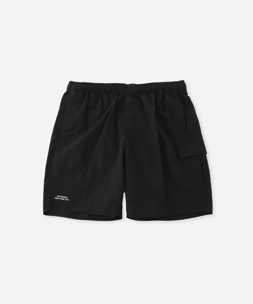 Saturdays NYC（サタデーズ ニューヨークシティ ）の「Danjo Cargo Swim Short（水着・レディース・ブラック/オリーブ・L/M/S/XL/XS/XXL）」の5枚目の写真