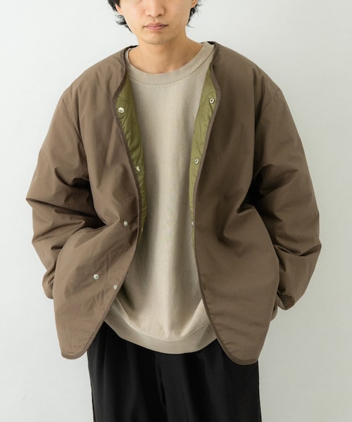 nanamica　Reversible Down Cardigan