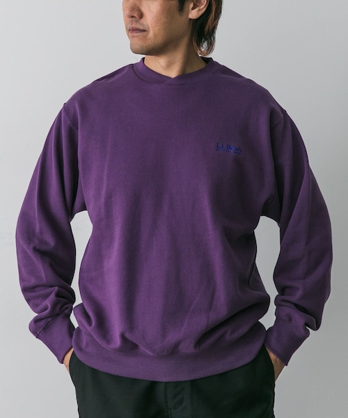 URBAN RESEARCH DOORS(アーバンリサーチドアーズ)の「L.L.Bean Smithfield Crewneck Sweat(スウェット・メンズ・F.Green/Ecru/Birch/Navy/Purple・M/L/XL)」の5枚目の写真