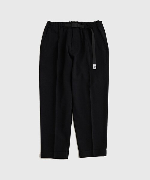 ADAM ET ROPE'（アダムエロペ）の「【別注】《GRAMICCI/グラミチ》2WAY STRETCH WIDE TAPERED CROPPED（スラックス・レディース・ブラック/チャコール/グレー/ブルー系・L/M/S/XL）」の3枚目の写真