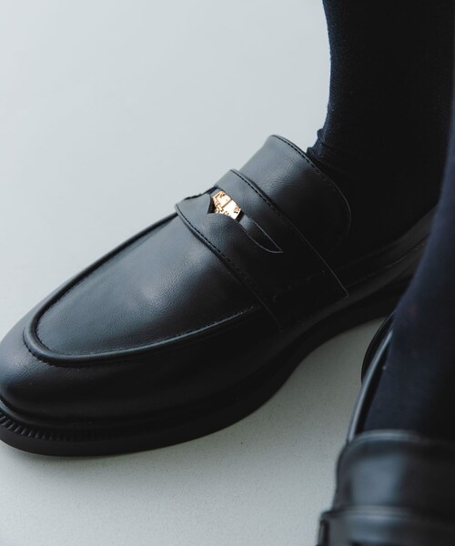 RODE SKO（ロデスコ）の「『WEB/一部店舗限定』コインローファー（ローファー・レディース・BLACK/BROWN/CAMEL/S・36/37/38/39）」の8枚目の写真