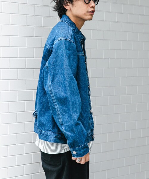 URBAN RESEARCH DOORS（アーバンリサーチドアーズ）の「FORK&SPOON　JFデニムジャケット（デニムジャケット・メンズ・ONEWASH/USED・4/5）」の6枚目の写真