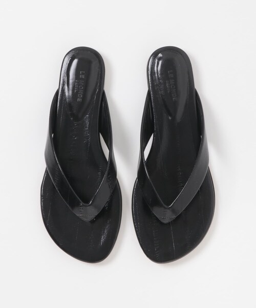 URBAN RESEARCH（アーバンリサーチ）の「LE MONDE BERYL　FLAT THONG SANDAL（サンダル・レディース・BLACK・36/37/38/39）」の11枚目の写真