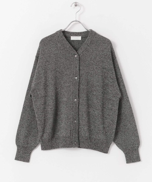かぐれ（カグレ）の「ドライコットンVネックカーディガン（ニット/セーター・レディース・GRAY/CHARCOAL・Free）」の20枚目の写真