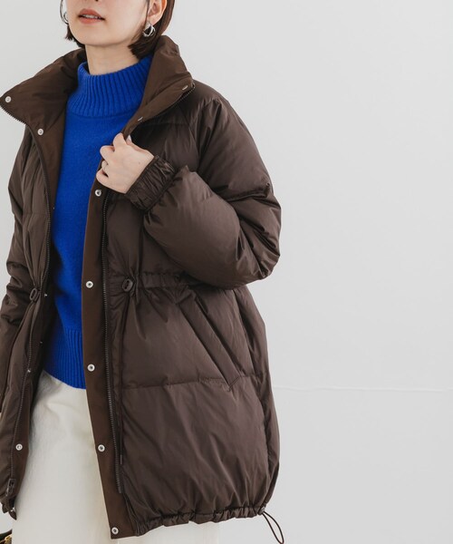 URBAN RESEARCH ROSSO（アーバンリサーチロッソ）の「F by ROSSO　撥水リバーシブルロングダウン（その他アウター・レディース・BROWN/BLACK・Free）」の16枚目の写真