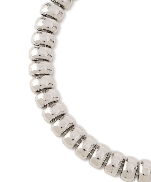 ADAM ET ROPE'(アダムエロペ)の「LES BIJOUX スクエアチェーンネックレス(ネックレス・レディース・ゴールド/シルバー・F)」の7枚目の写真